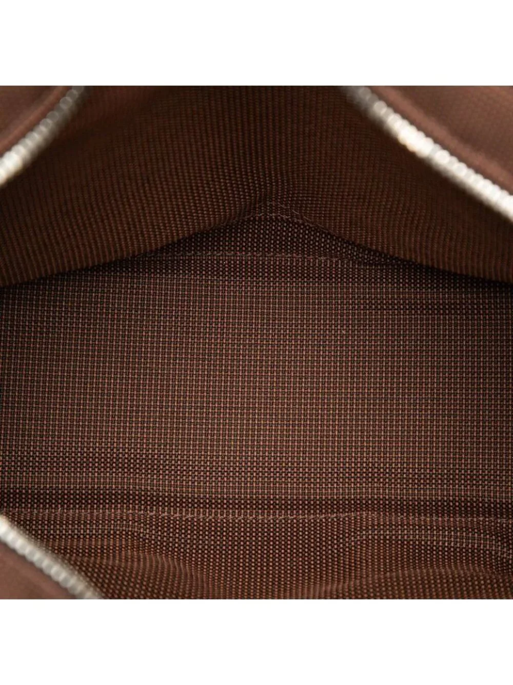Hermes Her Line PM Tote Brown Canvas